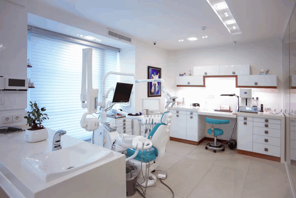 photo of a tidy dental clinic
